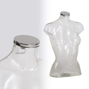 Demi-buste transparent femme PVC ZA-1292333