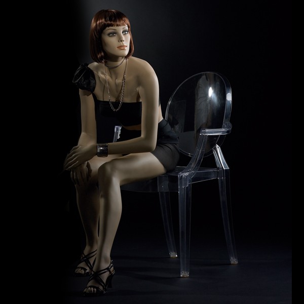 Mannequin couture assis femme réaliste MA-MA-1B